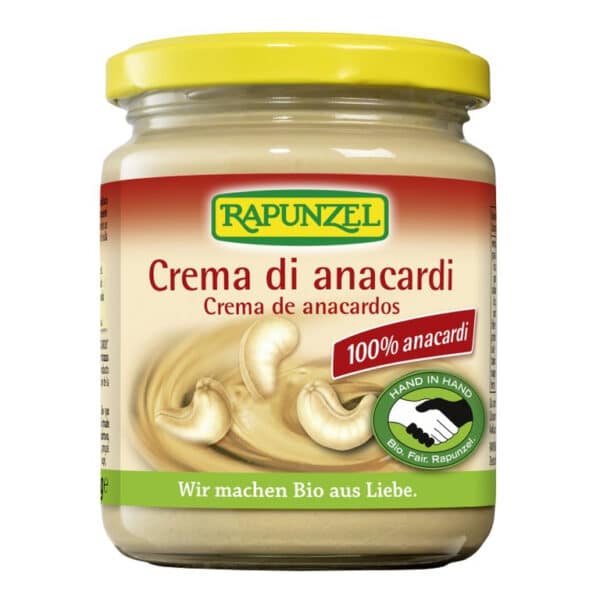 Crema di anacardi 250gr Rapunzel