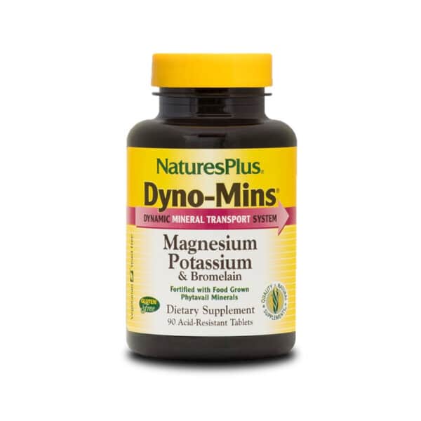Dyno-Mins Magnesio/Potassio e Bromelaina 90 tav.