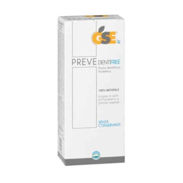 GSE Preve DentiFREE Pasta Dentifricia Gengive Sensibili 75ml (senza fluoro)