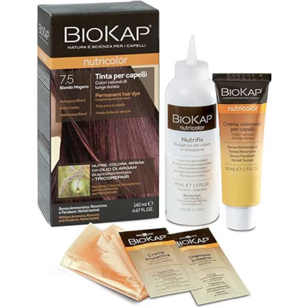 Tinta per capelli Nutricolor BioKap - 7.5 Biondo mogano 140 ml