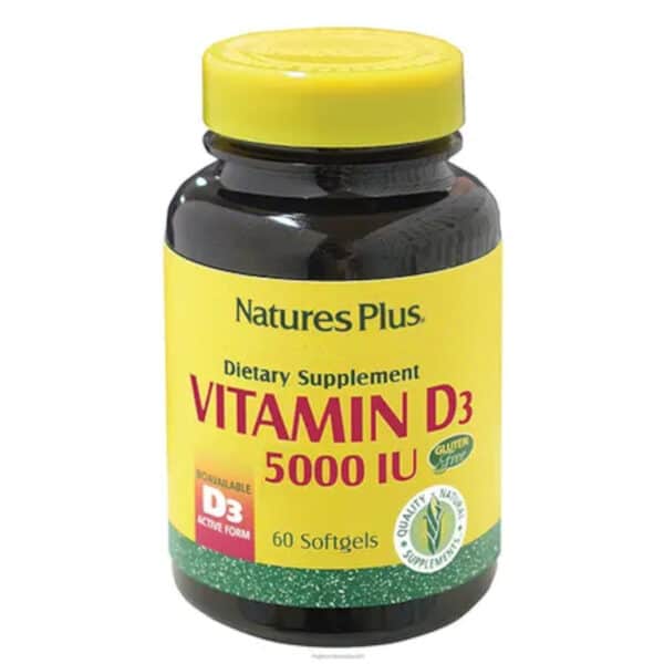 Vitamina D3 5000 UI 60 softgels