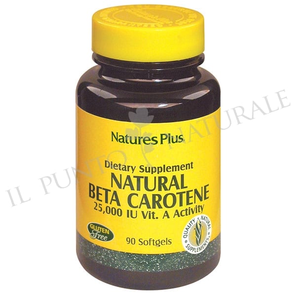 Beta Carotene (dunaliella salina 25000 U.I.) 90 CPS Il Punto Naturale