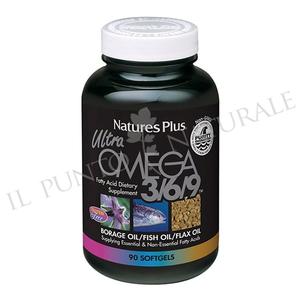 Ultra Omega 3/6/9 (acidi grassi) 90 caps. - Il Punto Naturale
