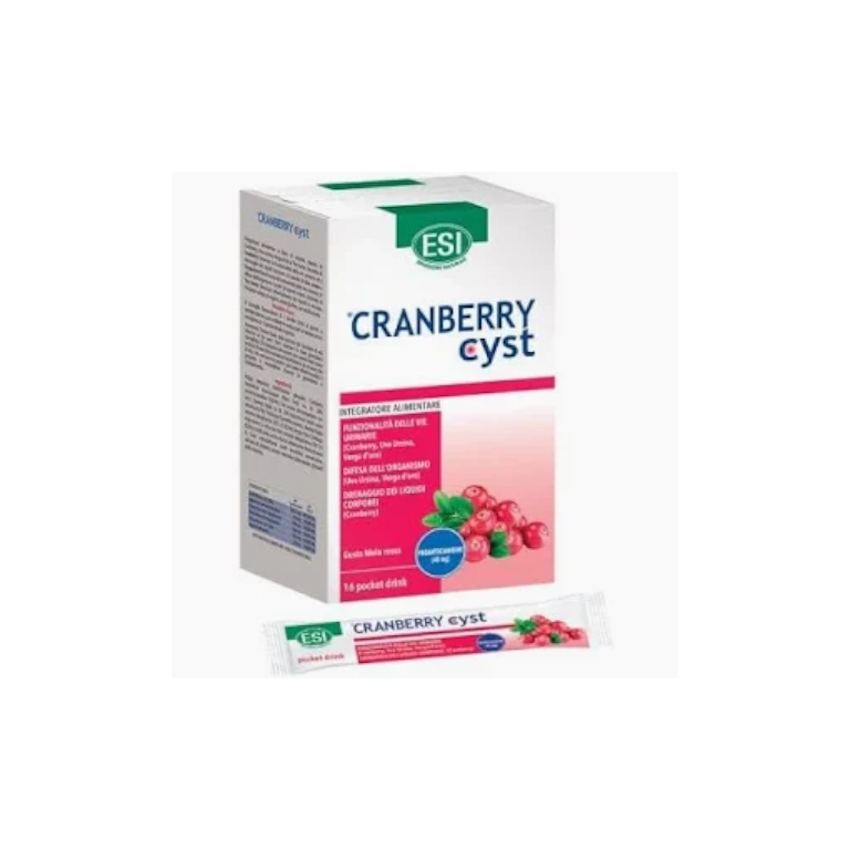 Cranberry Cyst pocket drink ESI
