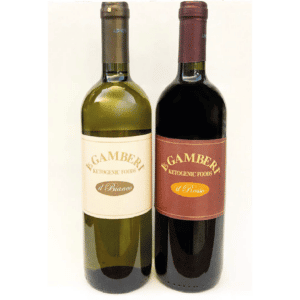 Vino bianco e rosso Keto